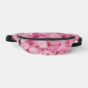 Sac banane Fleur rose de cerisier florale botaniqu
