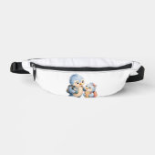 Sac banane frères et soeurs Oiseau Bleu (Recto)