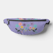 Sac Banane Imprimé Recto-Verso Fleur Sauvage (Poser)