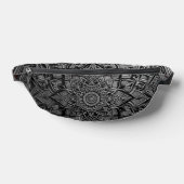 Sac banane Mandala Argent (Poser)