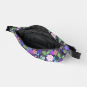 Sac Banane Monogramme Violet Grenouilles Vertes Mi (Ouvrir)