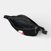 Sac banane néon blanc Skull n Bones noir (Ouvrir)
