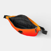 Sac banane néon Crâne Noir (Ouvrir)
