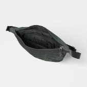 Sac banane ombres de Monstera de minuit (Ouvrir)