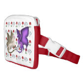 Sac Banane Paquet de Fanny de dragons de papillon de BFF (Incliné)