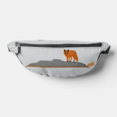 🦊Sac banane renard sur rocher (Poser)