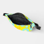 Sac banane rose jaune Daisy (Ouvrir)