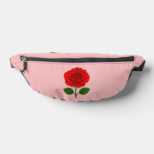 Sac banane Rose Rouge (Poser)