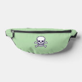 Sac banane vert Skull n Bones (Poser)