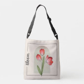 Sac bandoulière Tulip Art (Dos)
