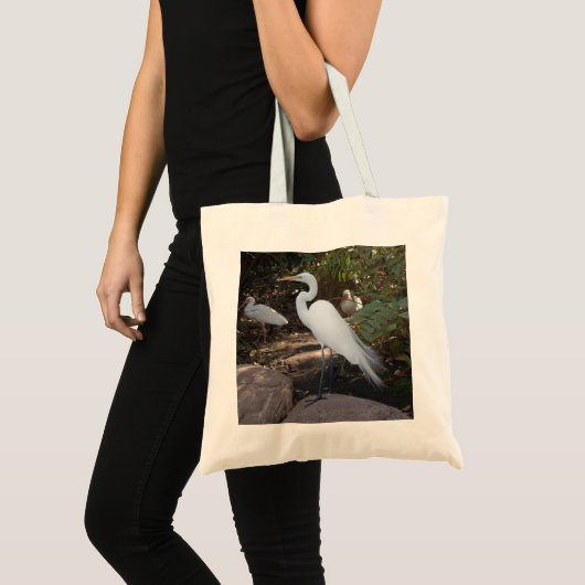 Sac "Beautiful Egret" (Devant (produit))