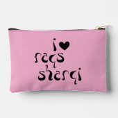 Sac Bellydancer "I Love Raqs Sharqi" pour Zills (Verso)