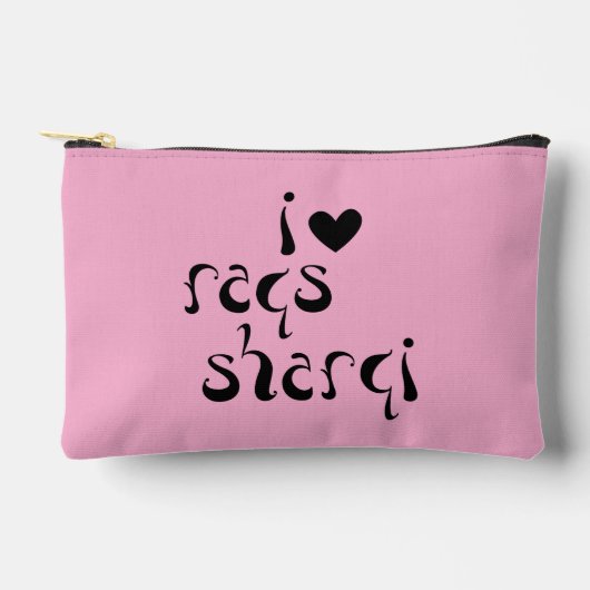 Sac Bellydancer "I Love Raqs Sharqi" pour Zills (Recto)
