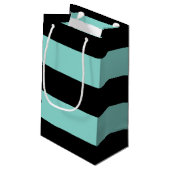 Sac bleu de JEUNE MARIÉE et de Co et noir (Dos Angle)