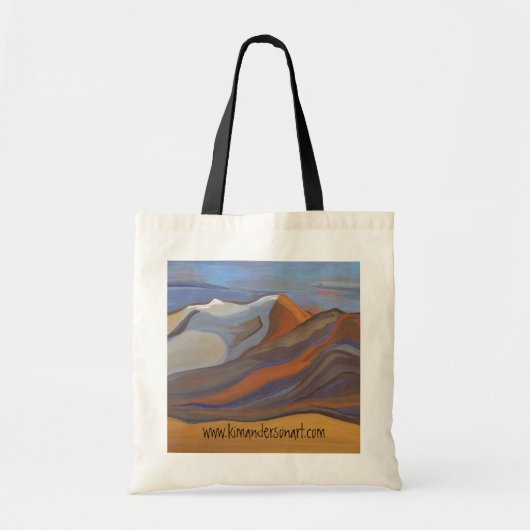 sac bleu de montagne de mission (Devant)