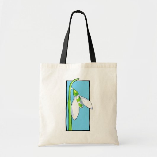Sac bleu neige (Devant)