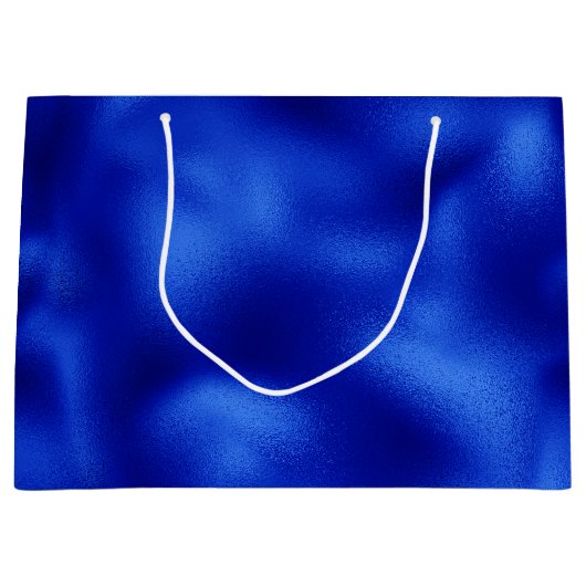 Sac bleu royal Hanukkah (Devant)