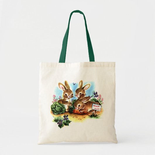 Sac Bunnies vintages (Devant)