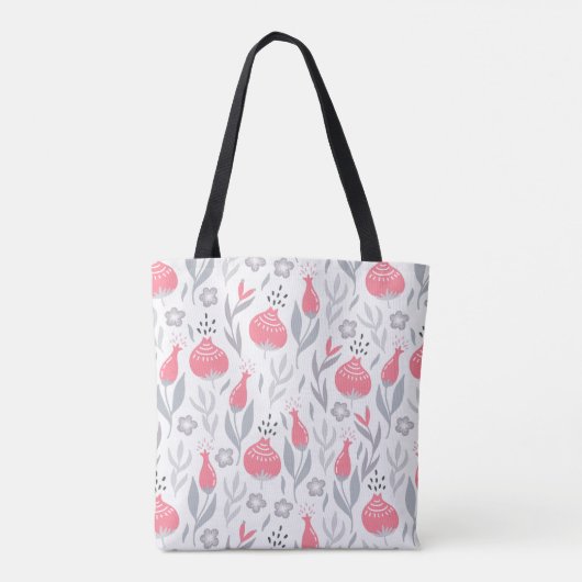 Sac cabas à monogramme floral (Dos)