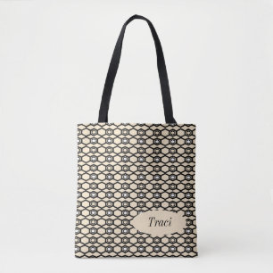Sac cabas à motifs