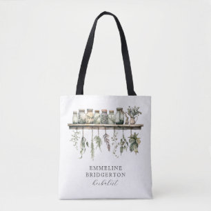 Sac Cabas Aquarelle Herboriste