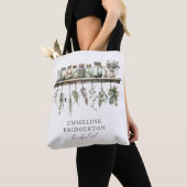 Sac Cabas Aquarelle Herboriste (De près)