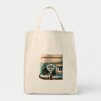 Sac cabas Autocollant de pare-chocs de voiture vin