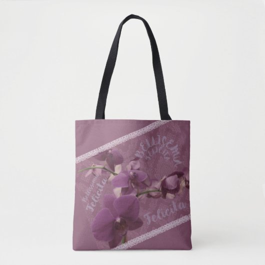 Sac cabas Bonheur et Beauté (Devant)