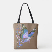 Sac cabas botanique Papillon Sourdine (Dos)
