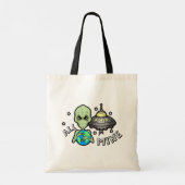 Sac Cabas Budget Alien tout à Moi (Dos)