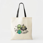 Sac Cabas Budget Alien tout à Moi (Devant)