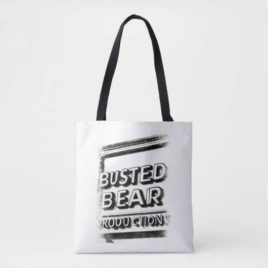 Sac cabas Busted Bear Productions (Devant)