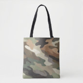 Sac Cabas Camouflage Moderne Attrayant (Devant)