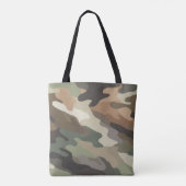 Sac Cabas Camouflage Moderne Attrayant (Dos)