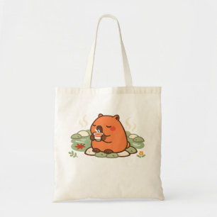 Sac Cabas Capybara Thé Temps Onsen Source Chaud