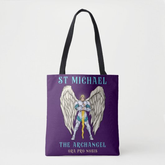 Sac cabas catholique Saint-Michel Archange (Devant)