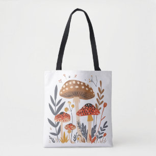 Sac cabas Champignons Nordiques
