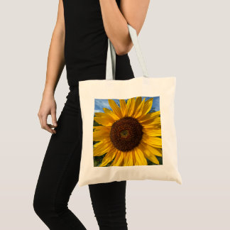 Sac cabas classique tournesol pour les courses