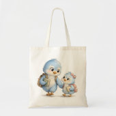 Sac cabas de courses Blue Bird (Devant)