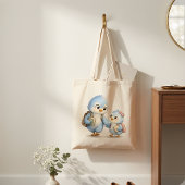 Sac cabas de courses Blue Bird