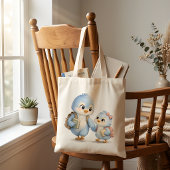 Sac cabas de courses Blue Bird