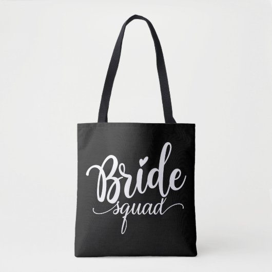 Sac cabas de l'équipe de la mariée (Devant)