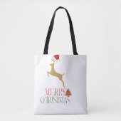 Sac cabas de Noël moderne (Devant)