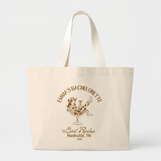 Sac cabas dernier rodéo (Devant)