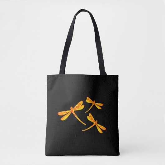 Sac cabas Dragonfly - Feu (Devant)