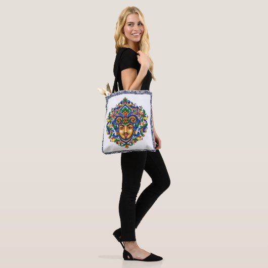 sac cabas en céramique (Sur le modèle)
