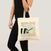 Sac cabas en toile d'arbre d'hiver (Devant (produit))