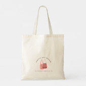 Sac cabas en toile esthétique "Tranche d'été" (Dos)