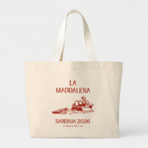 Sac cabas en toile La Maddalena - Résort de luxe