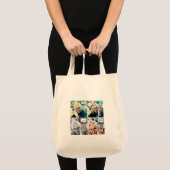 Sac cabas en toile Malka Collage (Devant (produit))